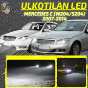 MERCEDES-BENZ C (W204/S204) 2007-2014 LED-päivityssarja ulkovaloihin (ajovalot, vilkut, sumuvalot, peruutusvalot)