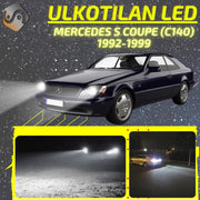 MERCEDES-BENZ S Coupe (C140) 1992-1998 KIRKKAAT Ulkoiset LED Valot ; Lähivalot ; Ajovalot ; Peruutusvalot ; MUUT