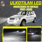 MERCEDES-BENZ M (W163) 1998-2005 KIRKKAAT Ulkoiset LED Valot ; Lähivalot ; Ajovalot ; Peruutusvalot ; MUUT
