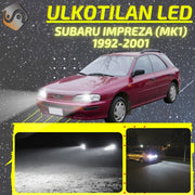 SUBARU IMPREZA (MK1) 1992-2001 KIRKKAAT Ulkoiset LED Valot ; Lähivalot ; Ajovalot ; Peruutusvalot ; MUUT