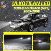 SUBARU OUTBACK (MK3) 2005-2009 KIRKKAAT Ulkoiset LED Valot ; Lähivalot ; Ajovalot ; Peruutusvalot ; MUUT