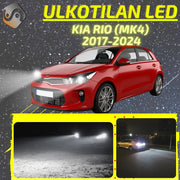 KIA RIO (MK4) 2017-2024 LED-päivityssarja ulkovaloihin (ajovalot, vilkut, sumuvalot, peruutusvalot)