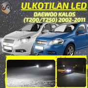 DAEWOO KALOS (T200/T250) 2002-2011 KIRKKAAT Ulkoiset LED Valot ; Lähivalot ; Ajovalot ; Peruutusvalot ; MUUT