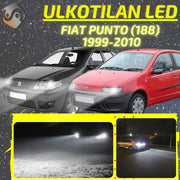 FIAT PUNTO (188) 1999-2004 KIRKKAAT Ulkoiset LED Valot ; Lähivalot ; Ajovalot ; Peruutusvalot ; MUUT