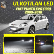 FIAT PUNTO EVO (199) 2009-2018 KIRKKAAT Ulkoiset LED Valot ; Lähivalot ; Ajovalot ; Peruutusvalot ; MUUT