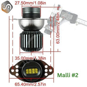 BMW 3 / X5 (E90/E91/E70) Enkelin Silmien LED -polttimot 6000K 64W/80W (2kpl sarja) Tyyppi #5