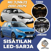 MG 3 Sisätilan LED -sarja ;x4