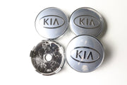 Kia Kromi-Hopeat Vannekeskiöt ; Yleismalli 60mm (4kpl sarja)