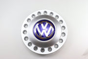 Volkswagen Hopeiset Vannekeskiöt ; 18 Reikää ; Musta/Sininen (4kpl sarja)