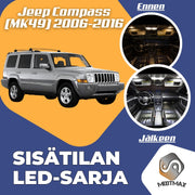 Jeep Commander (XK) Sisätilan LED -sarja ;x13