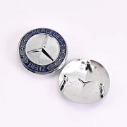 Mercedes-Benz W211/S211 Etumaskin Merkki ; Sininen Seppele ; 48mm Lätkä