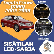 Toyota Crown (S180) Sisätilan LED -sarja ;16 -osainen
