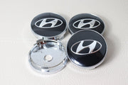 Hyundai Mustat Vannekeskiöt 60mm (4kpl sarja)