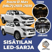 Isuzu D-MAX (MK2) Sisätilan LED -sarja ;5 -osainen