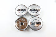 Nissan Kromi-Hopeat Vannekeskiöt ; Yleismalli 60mm (4kpl sarja)