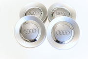 Audi Kuperat Vannekeskiöt 150mm ;Harmaa-Teräs; PIENI Kiristysrengas (4kpl sarja)