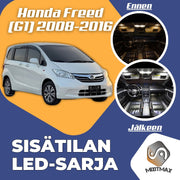 Honda Freed (G1) Sisätilan LED -sarja ;x9