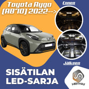 Toyota Aygo X (AB70) Sisätilan LED -sarja ; 4 -osainen