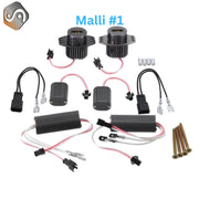 BMW 3 / X5 (E90/E91/E70) Enkelin Silmien LED -polttimot 6000K 64W/80W (2kpl sarja) Tyyppi #5