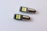 H21W (BAY9S) LED -Polttimo 6000K (1kpl) Peruutusvalo / Vilkkuvalo / Sumuvalo