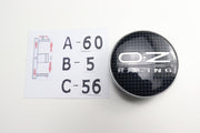 OZ Racing Vannekeskiöt ; 60mm ; Eri Värejä (4kpl sarja)