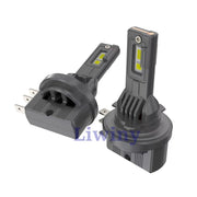 H15 LED -polttimot Liwin LT1 CSP 6000K — päiväajovalo + kaukovalo (2kpl)