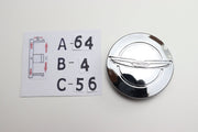 Chrylser Kromiset Vannekeskiöt ; 64mm (4kpl sarja)