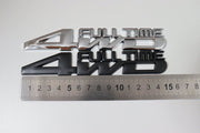 "FULL TIME 4WD" -merkki ; Kromi / Mattamusta 153mm