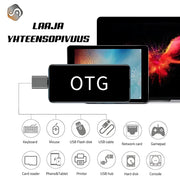 OTG -adapteri älylaitteeseen MicroUSB / TypeC