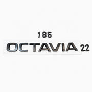 Skoda Tekstimerkki "OCTAVIA" ; Kiiltävä musta 185mm