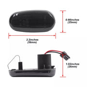 Alfa 147 / MiTo LED Aaltoefekti Sivuvilkut (2kpl)