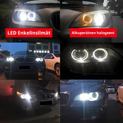 BMW LED Angel Eyes -polttimot 40W CANBUS — E87/E90/E92/X5 ym. (2kpl)