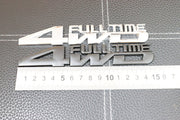 "FULL TIME 4WD" -merkki ; Kromi / Mattamusta 153mm
