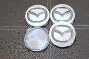 Mazda Hopeat Vannekeskiöt 56mm (4kpl sarja)