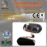 Alfa 147 / MiTo LED Aaltoefekti Sivuvilkut (2kpl)