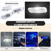 BMW / MINI Sisätilan LED Valoyksiköt ; Valkoiset / Moniväriset ; 2kpl sarja (MALLI #1)