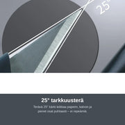 Alumiini Askarteluveitsi Kynämuoto + 5 Vaihtoterin – Hopea, Tarkkuus DIY & Taide