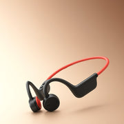 Langattomat urheilukuulokkeet niskasangalla — open-ear Bluetooth