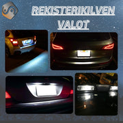 SAAB 9-5 (YS3E) 1997-2010 LED-päivityssarja ulkovaloihin (ajovalot, vilkut, sumuvalot, peruutusvalot)