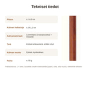 Puukahvainen Taideleikkuuveitsi – Tarkkuus-Askarteluveitsi Paperikoriste- ja Käsitöihin