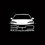 BYD logolliset ovivalot — heijasta logo maahan (2kpl)