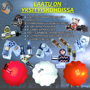 SUZUKI ERTIGA (MK1) 2012-2018 LED-päivityssarja ulkovaloihin (ajovalot, vilkut, sumuvalot, peruutusvalot)