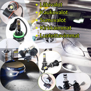SUZUKI CARRY 2007-2018 LED-päivityssarja ulkovaloihin (ajovalot, vilkut, sumuvalot, peruutusvalot)