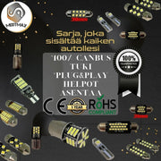 Nissan Fuga (Y51) Sisätilan LED -sarja – 17 -osainen