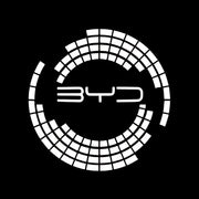 BYD logolliset ovivalot — heijasta logo maahan (2kpl)