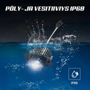 BMW 3 / X5 (E90/E91/E70) Enkelin Silmien LED -polttimot 6000K 20W (2kpl sarja) Tyyppi #4