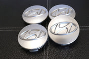 Hyundai Hopeat Vannekeskiöt 61mm (4kpl sarja)
