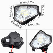Mercedes-Benz sivupeilin valot – LED-lisävalo peilin alle (2 kpl pari)