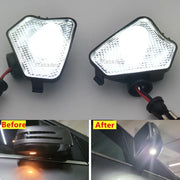 Mercedes-Benz sivupeilin valot – LED-lisävalo peilin alle (2 kpl pari)