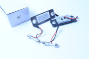 Mini Rekkarivalot ; 6000K valkoinen valo (2kpl sarja)